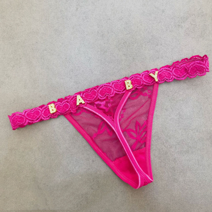 Seductive Name Thong